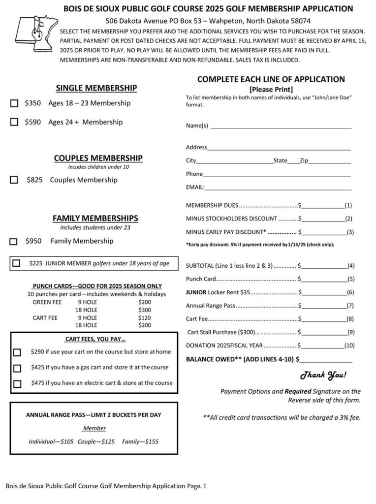 2025 Membership Form page 1 imageac